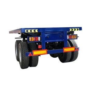 High Bed Container Chassis 4 Axles 20 40 48 53 Feet Trailer for Container