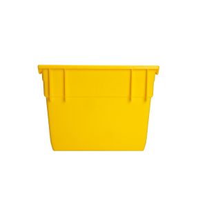 NO Foldable Plastic Shelf Bin for Stacking Medicine in Warehouse Semi-Open Front