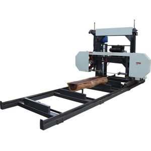 Portable wood saw cutting forestry equipment machine Horizontal timber band sawmills