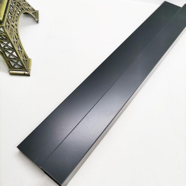 Buy ASTM Metal Stair Trim Black Tile Edge Trim Sandblasting at wholesale prices