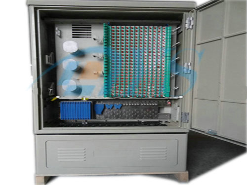 144C to 576C Fiber Optic Cross Cabinet