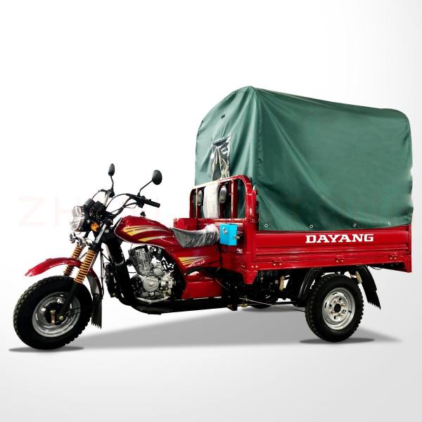 Buy DAYANG 2021 DY-P1 Cargo Tarpaulin Tricycle Models with 40*80 Chassis and 150cc Engine at wholesale prices
