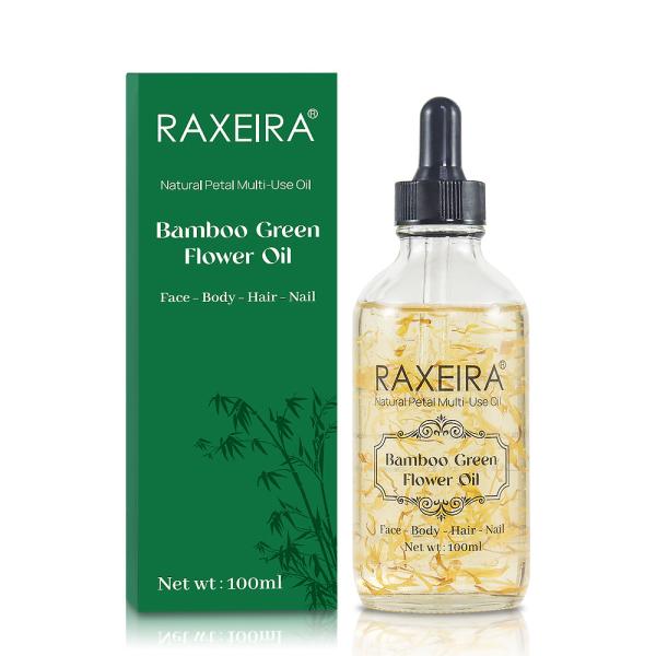 Bamboo Green Flower Essential Oil For Face Body Hair Nail 100ml