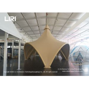 Large Teepee Glamping Tent In Wild Life Designed By Aluminum Alloy Frames