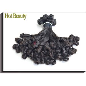 China Rose Curl Human Hair Bundles Natrual Black Color 8-22inch One Bundle From One Donor on sale