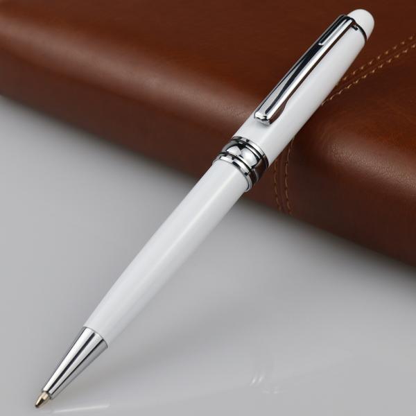 Personalized Black and Gold Roller Gel Pen with Custom Laser Logo Writing Length 240M