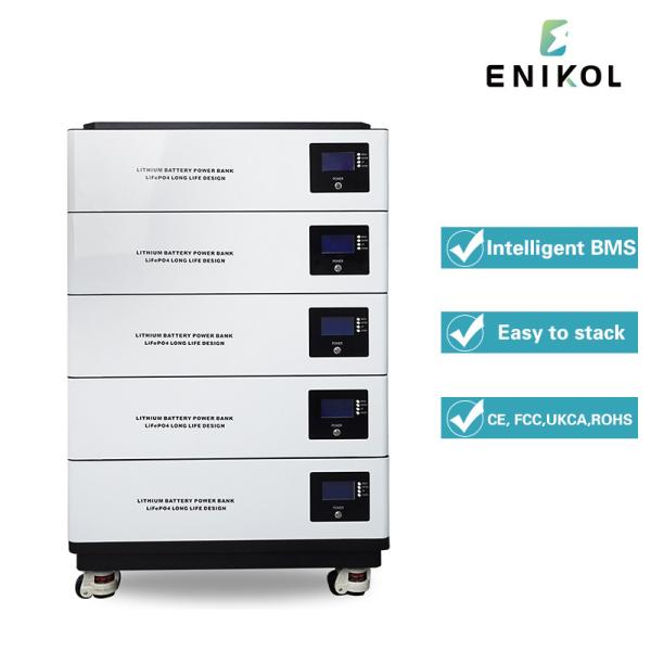 Stackable Lithium Battery 15kwh 20kwh LiFePo4 Battery 48v Solar Storage System