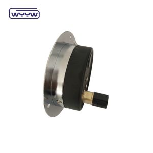 4" Air Manometer Front Flange Pressure Gauge Back Mount