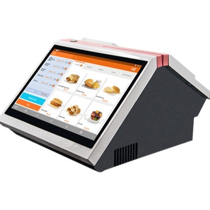 Buy 12V/2A Power Supply Win Android POS System Machine with Built-in 80mm Thermal Printer at wholesale prices