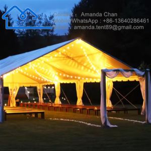 New PVC Fabric Aluminum Frame commercial outdoor White Cloth Canopy Tent With