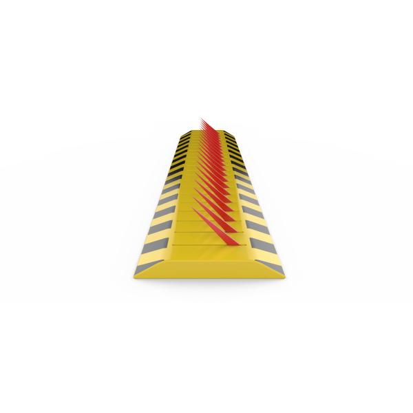 Security Tyre Spike Barrier Tire Killer Stainless Steel Material ISO Approved