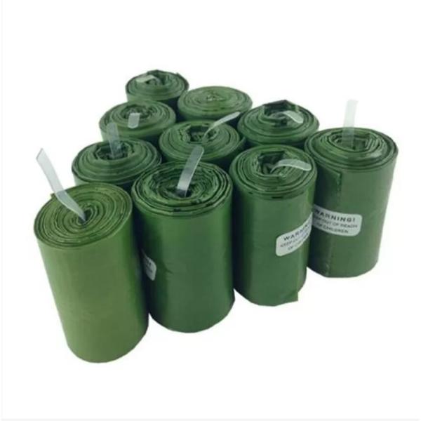 Buy ASTM D6400 EN13432 PLA Compostable Water Soluble Poop Bags at wholesale prices