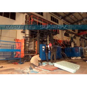 Heavy Duty Plastic Pallet Making Machine , Extruder Blowing Machine Accumulating
