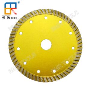 5"(125mm)with 22.22inner hole hot press turbo diamond saw blade super thin tips