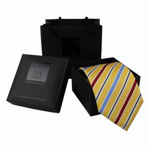 hand made fashion woven silk necktie