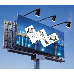 36w 360 Vertical Rotation Outdoor Led Advertising Billboard For Market