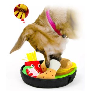 Upgrade Your Pet's Playtime with 2022 Dog Breakfast Toy Interactive Plush Hide