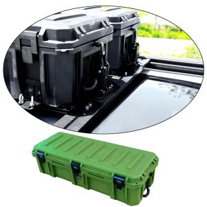 2001-2008 Year Aluminium LLDPE Green Roof Rack Mounted Heavy Duty Tool Box for