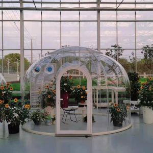 PC Polycarbonate Garden Bubble Tent Diameter 3.5m Large Dome Tent