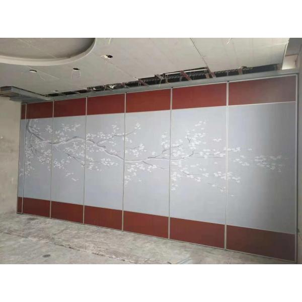 Laminate Finished Aluminium Frame Folding Partition Walls For Restaurant