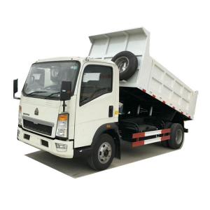 China HOWO 5 Ton Compactor Garbage Truck , 6 Wheels 95km/h Mini Dump Truck on sale