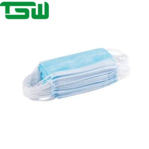 EN14683 Disposable 25G PP Nonwoven 3 Ply Face Mask