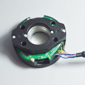 Through Incremental Photoelectric Hollow Rotary Encoder 25mm Shaft
