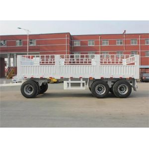 Big Capacity Timber Cargo Draw Bar Design Full Trailer Perfect For Bulk Timber