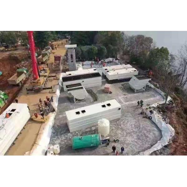 Customizable Sewage Treatment Plant With 220V/380V Power Supply And High Capacity 500L/h-10000L/h