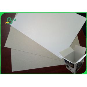 100% Recycled Coated White With Grey Back Duplex CCNB Paper For Shoes Boxes