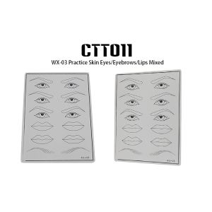 China PCD Silicone Permanent Makeup Practice Skin / Training Fake Tattoo Skin on sale