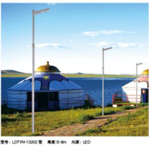 Light Trail Version Monocrystalline Conventional solar led street light street