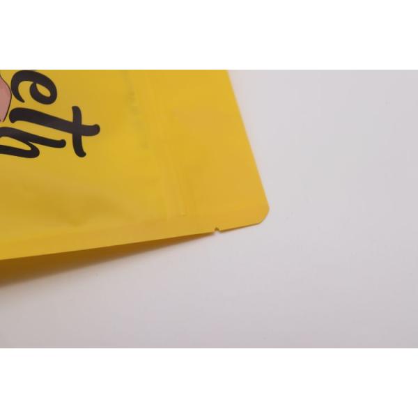 Matt Frosted Bolsa Barrier Custom Mylar BagStand Up Bags With Window