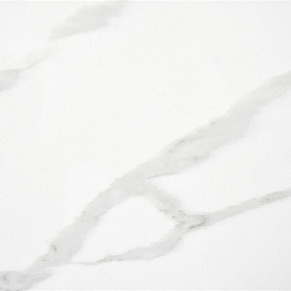 White Snowflake Artificial Quartz Calcutta Countertops Solid Surface