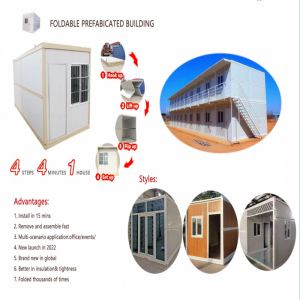 Mini Coffee Sea Mobile Prefab Shipping Houses Expandable Foldable Container
