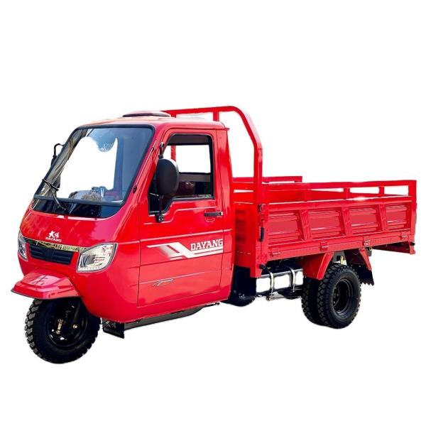 1 Passenger DAYANG Enclosed Cabin Cargo Tricycle with 200CC 250CC 300CC 350CC 3