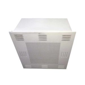 Top / Side Flange Air Supply Unit / Outlet Air Hepa Filter Box In Clean Room