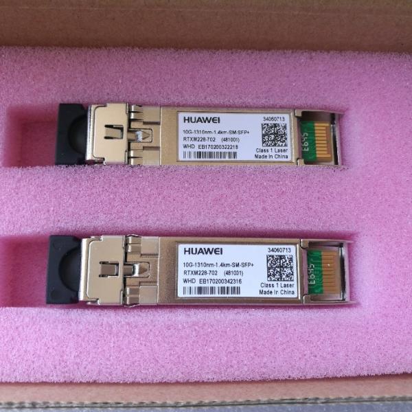 Original Huawei SFP+ 10G-1310nm-1.4km-SM-SFP+ MTRS-1E21-01 34060713