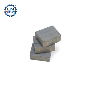 Polished Finish M and Flat Shape Diamond Sintered Segment for Sandstone Cutting