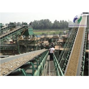 Cement Coal Mining Industry Industrial Belt Conveyor Simple Structure