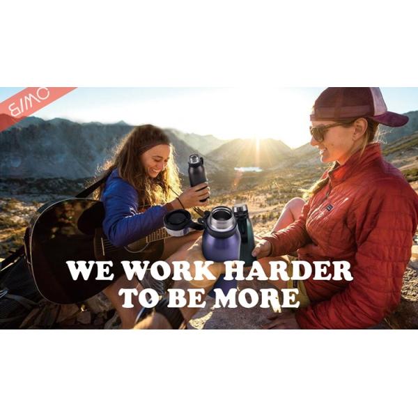 LFGB 600ml Flat Plastic Water Bottle Memo BPA Free