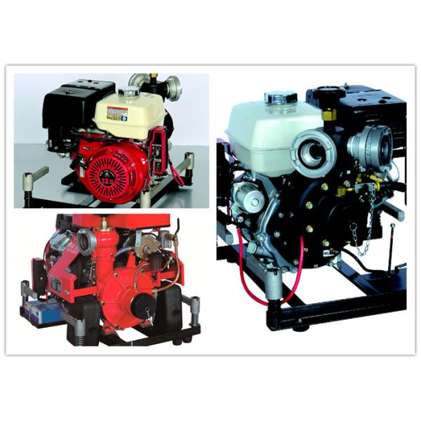 Single Stage Portable Fire Fighting Pumps Threaded 7800rpm High Lift Forest