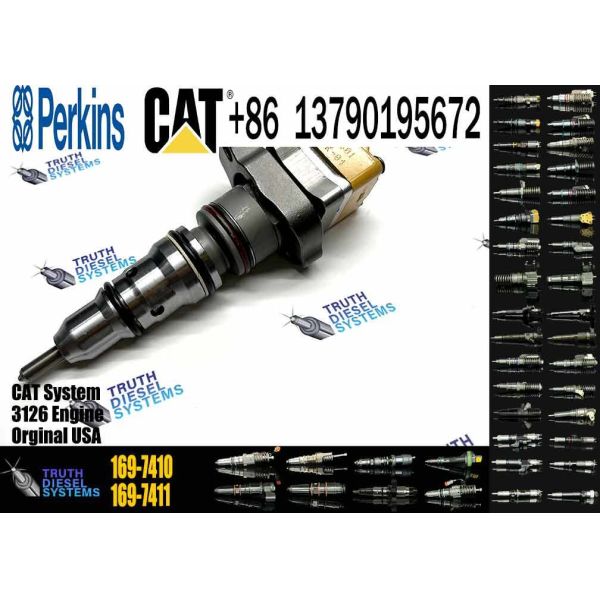 Cat 3126B Engine Common Rail Injector 1697410 diesel Fuel Injector 169-7410 0R-9350 0R9350 10R-9239 10R9239 for Caterpillar