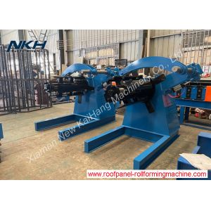 Full Automatic Ridge Cap Roll Forming Machine With Notching CE Certificated