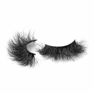 Real 3D Siberian Mink Eyelashes , 15mm Fluffy Dramatic Lashes