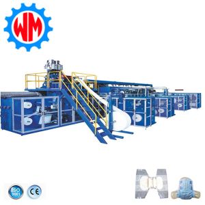 Full Auto Operation Adult Diaper Making Machinery with Packaging Machine