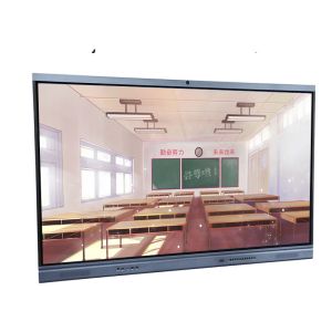 50000 Hrs Interactive Flat Panel Dual System No Side Bar With Camera
