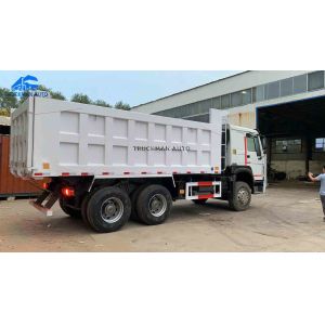 HC16 Drive Axle 371HP 18.6m3 Used HOWO Dump Truck
