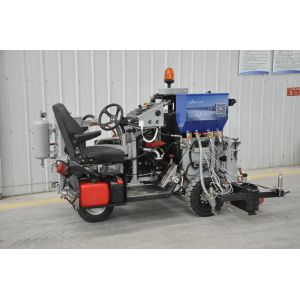 Mini Driving Thermoplastic Road Line Marking Truck Tricycle-Extrusion Marking