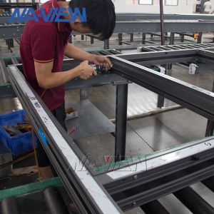 OEM ODM Custom Large Aluminium Single Hung Windows